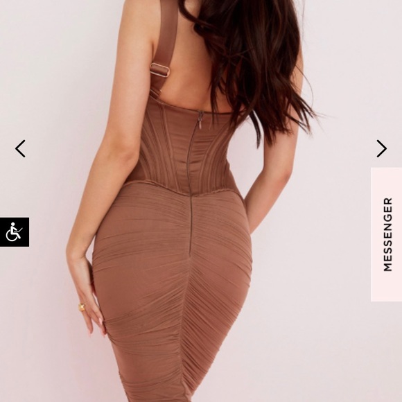 TALYA TOGEE CORCET MIDI DRESS HOUSE OF CB - Picture 4 of 4